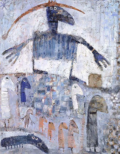 Аристарх, 2002, холст, масло, 146х114 см В собрании Галереи Герцева, Москва.