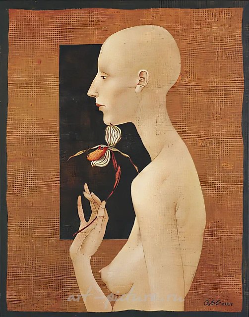 Nude., 2002, холст, акрил, 91х55 см