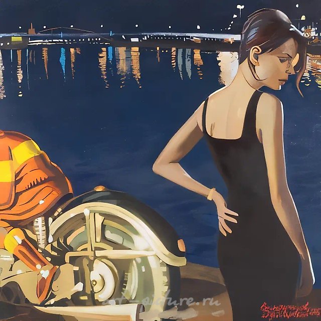 Прощание, 2005, холст, масло,