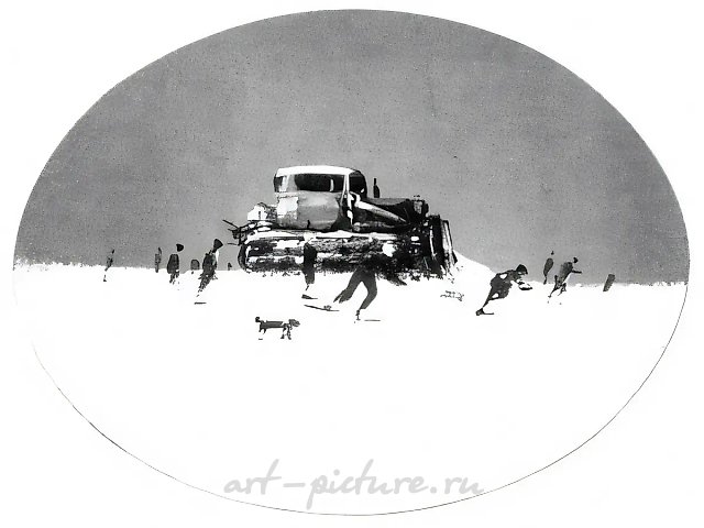 Из проекта "Бульдозеры", 2004,  ,