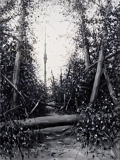 Из проекта МОСКВА, 2007, живопись,