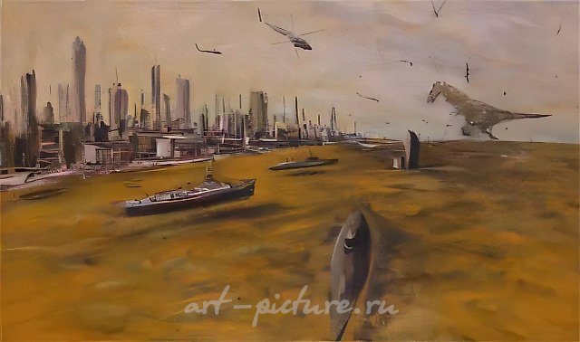 Из проекта “Марины”, 2005, акрил, холст,