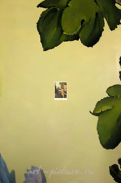Fragment Of The Postcard №17, 2004, mixed media, 150х100