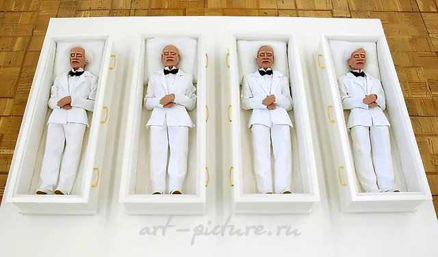 Энди, Энди..., 2006, объект, смешанная техника, 115x30x40