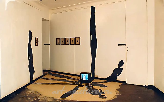 Из жизни тени, 1996, инсталляция