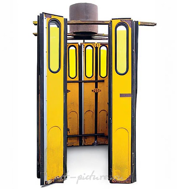Летний душ, сделанный Александром, Южное Бутово, Москва, 2001, объект, высота 290 см