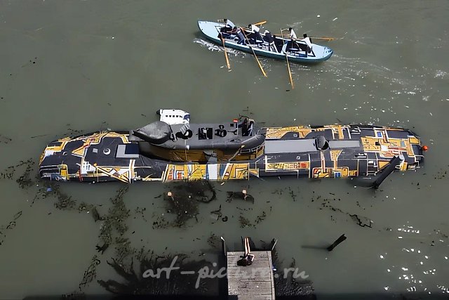 SubTiziano, 2009, object-action, 25 metres