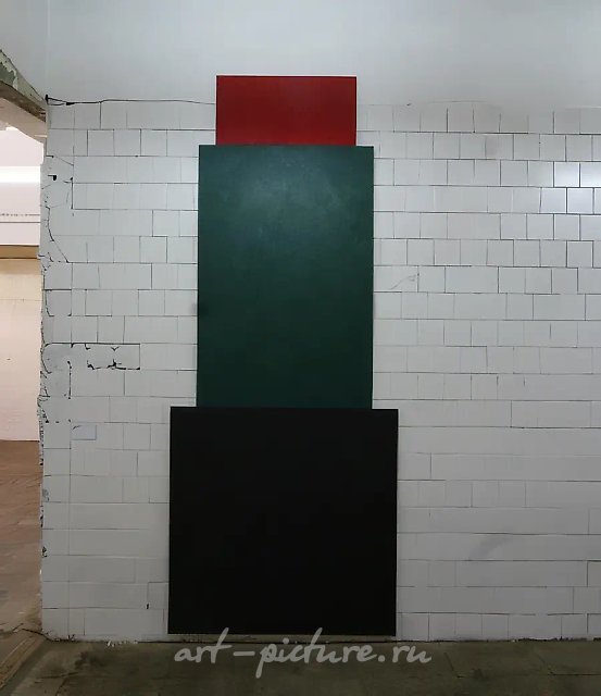 ПОМАДА, 2009, масло на холсте (триптих)