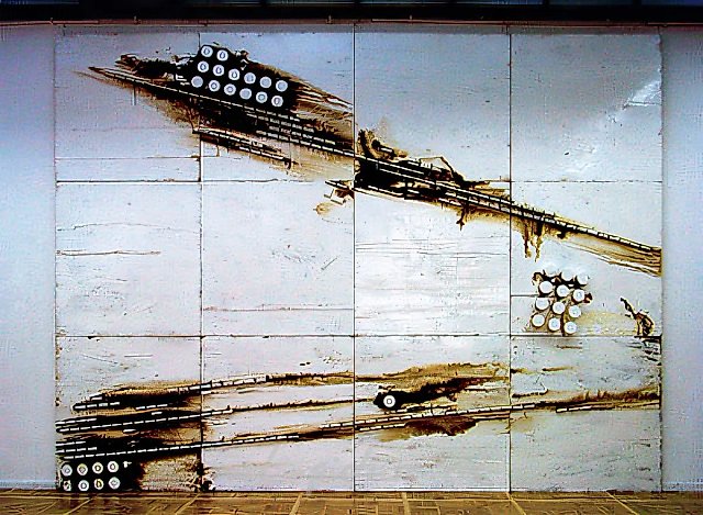 Белый проект, 2005, инсталляция, 300x600