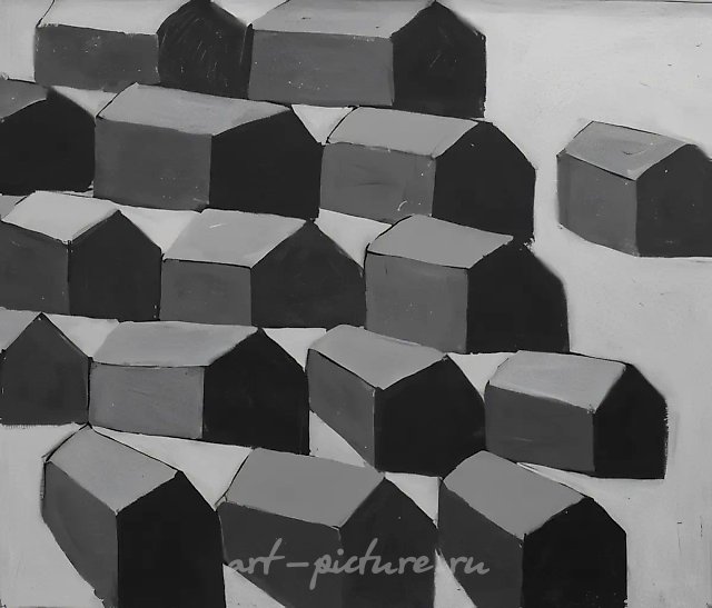 Аня Жолудь в Русском музее, 2009, масло на холсте