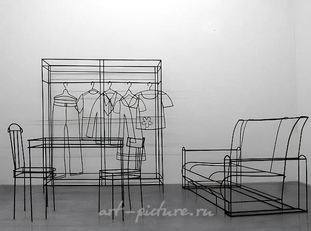 Scheme of Space non-elementary happiness, 2007, Installation,
