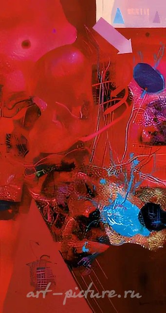 Biocorrector, 1998, oil on convas,