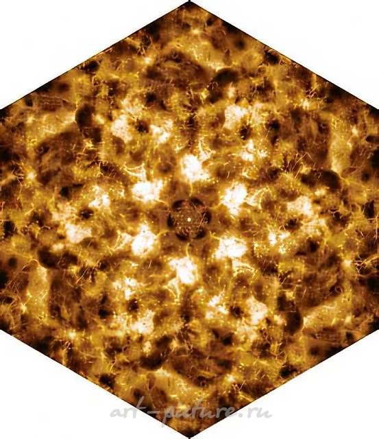 Хор (Серафим 4), 2001, мультимедиа, холст, scotchprint, 200x173 см