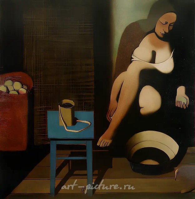 Полдень, 1994, холст, масло, 116х116. Собственность автора