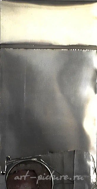 Алла, 1989, металлический рельеф, 144x77