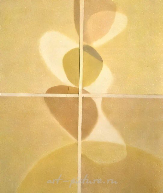 Серия «Генетический код» №4, 1991, бумага, акварель, 122х101