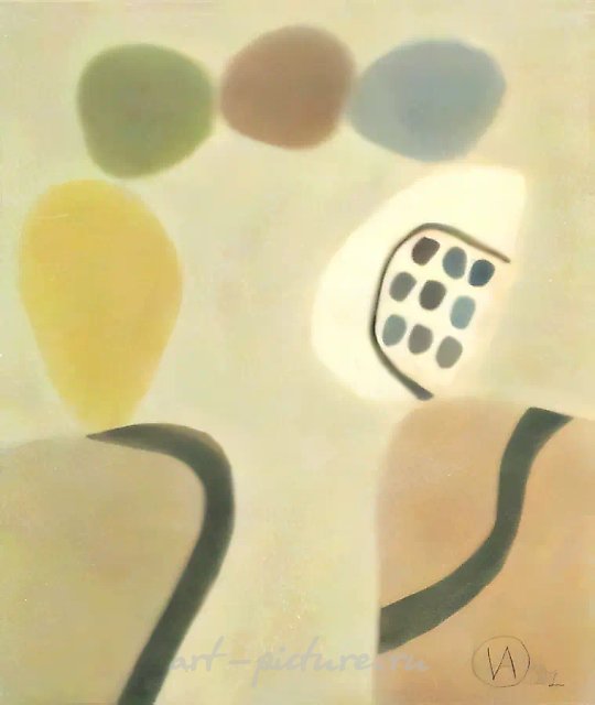 Путешествие сознания, 1991, бумага, акварель, 43х34
