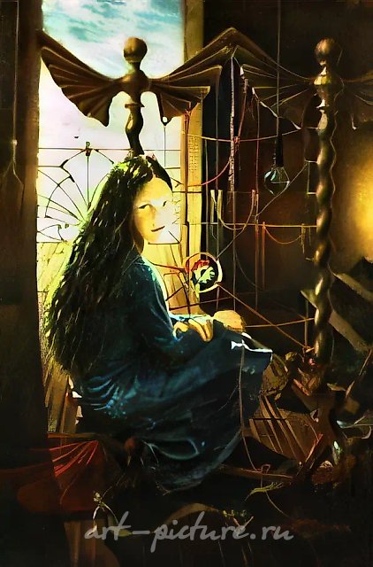 Parka, 1983, canvas, oil, 120x80