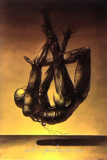 Полет, 1981, холст, масло, 150х100