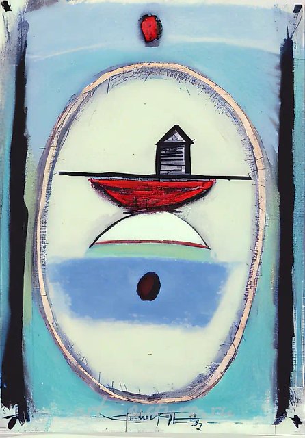 Без названия, 1992, бумага, пастель, 29,5х21