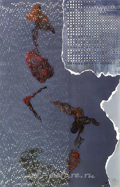 Текст N120/7 "Человек-аэроплан", 1991, бумага, см. техника, 75х50 Галерея "СТАНБЕТ". Москва