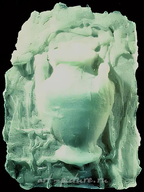 Амфора, 1991, моллирование, стекло, 75х51 Государственный Эрмитаж. Санкт-Петербург