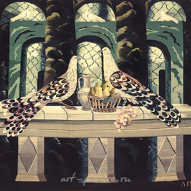 Весна, 1974, гобелен, 320х260 Частная коллекция