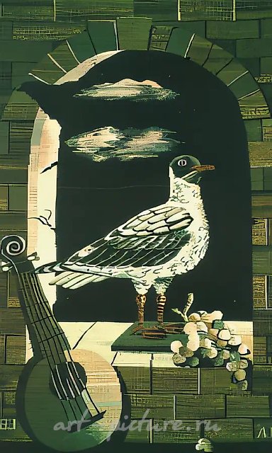Bird, 1972, tapestry, 220x160. Private collection. Scotland