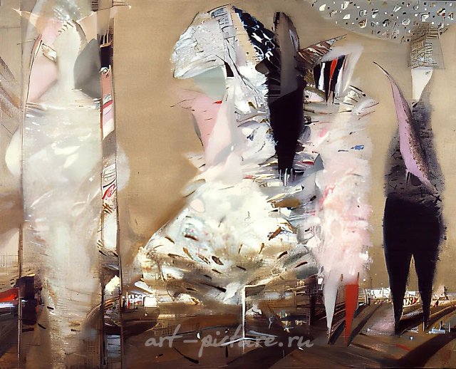 Новое платье, 1992, холст, масло, 80x100. Собственность галереи «Московская палитра»