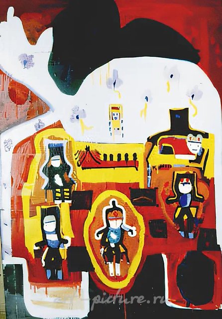 Игрушки, 1990, холст, масло, 180х130 Собственность автора $ 1800