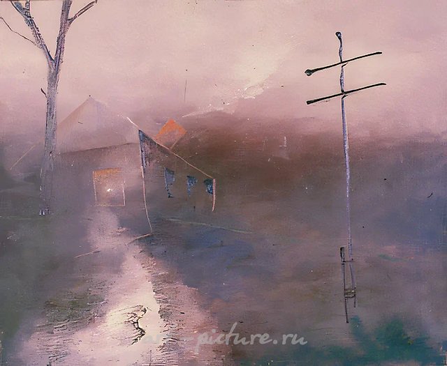 Меланхолия, 1978, холст, масло, 65x80. Собственность автора