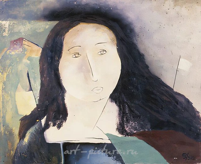 Sutler, 1972, canvas, oil, 65x80 Author`s property