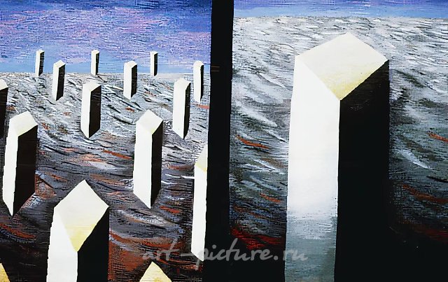 Поляки (диптих), 1992, ручное ткачество, гобелен, 144x202. Собственность Царицынского музея