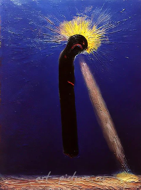 Вознесение, 1992, холст, масло, 85x75
