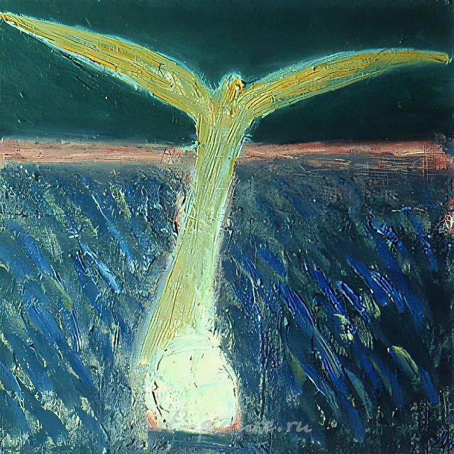 Экстаз надежды, 1992, холст, масло, 28,5x29