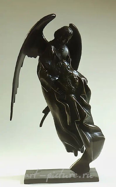 Ascension of Cato, 1990, bronze, 40x23x15
