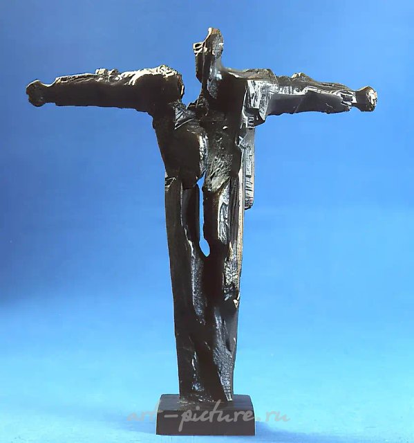 Chernobyl. Tragedy 2, 1989, bronze, 28x25x6
