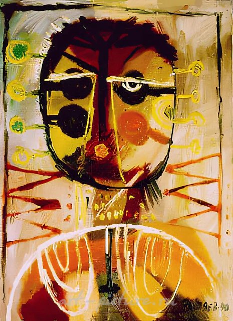 Таня, 1989, холст, масло, 60х80 Собственность автора