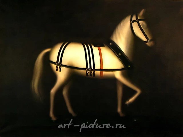 Лошадка, 1992, холст, масло, 100х130 Собственность автора