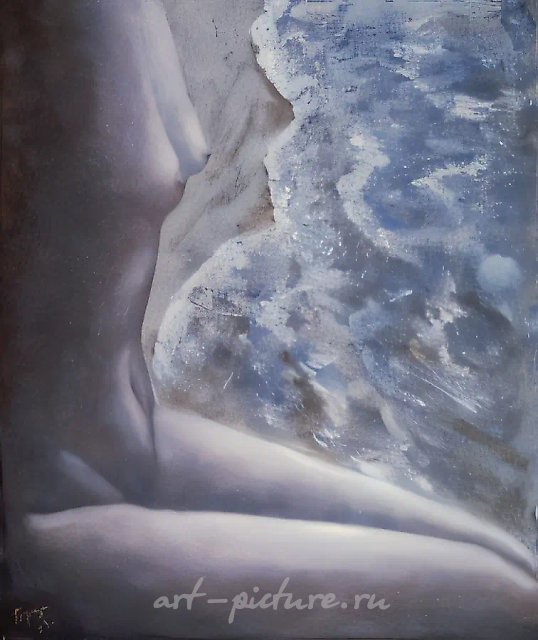 Марина, 1993, масло на холсте, 160x140 см. Коллекция М. Хоннекера, Германия