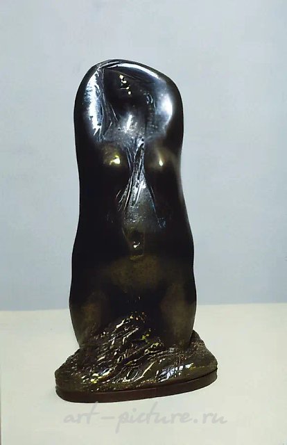 Волна, 1993, бронза, высота 11,5