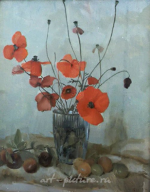 Крымский натюрморт, 1993, холст, масло. Собственность автора