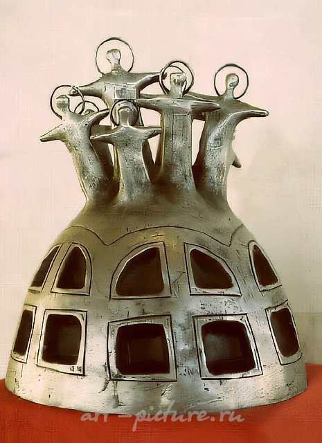 Easter, 1992, casting, aluminium, 39x30x30
