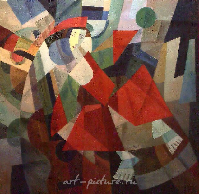 Натюрморт с чёрным стаканом, 1993, холст, масло, 80х60. Собственность автора