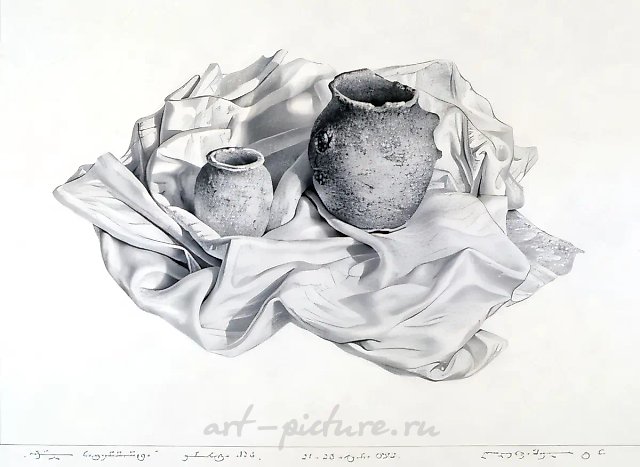 35, 1992, бумага, карандаш, 31,5x46