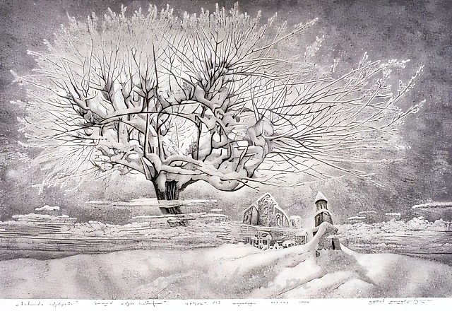 74., 1994, etching, 43x65