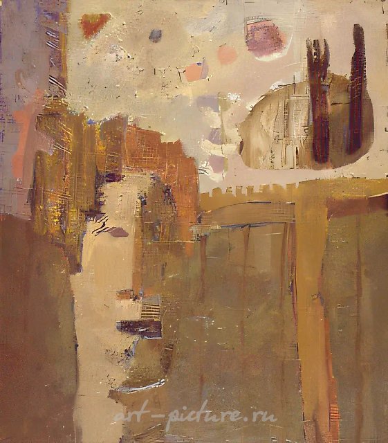 Ужин, 1993, холст, масло, 88х77