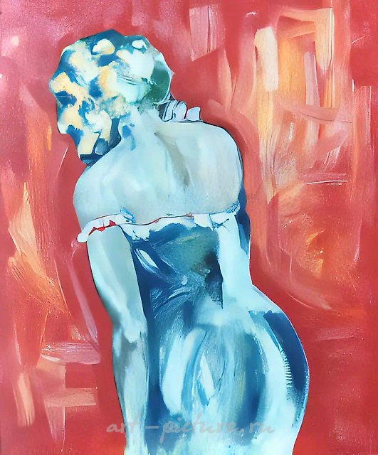 Опасность!, 1991, акрил, масло, холст, 97х80. Галерея «Vertice», Лиссабон, Португалия