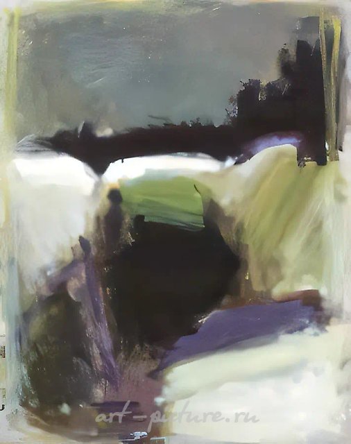 Таруска, 1991, холст, масло, 154х120. Калининградский художественный музей. Россия