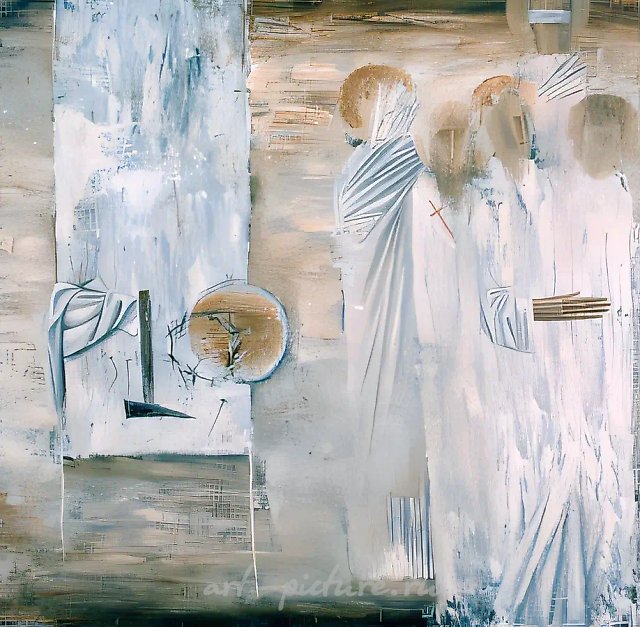 Апостолы, 1992, холст, масло, 100х100. Собственность автора